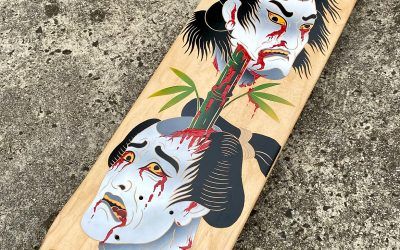 Gamez You Play skateboard by Ruler Key