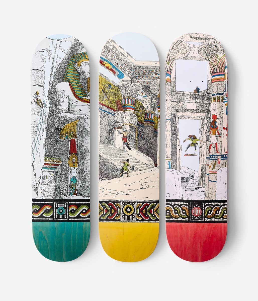 Gladiators Series by Rom av.JC x Decathlon Skateboards