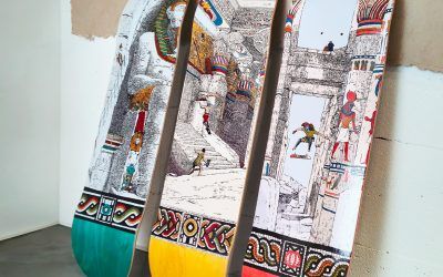 Gladiators series par Rom av.JC x Decathlon Skateboarding