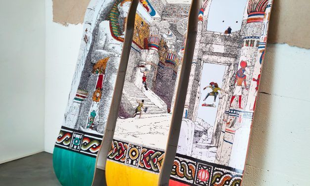Gladiators series by Rom av.JC x Decathlon Skateboarding