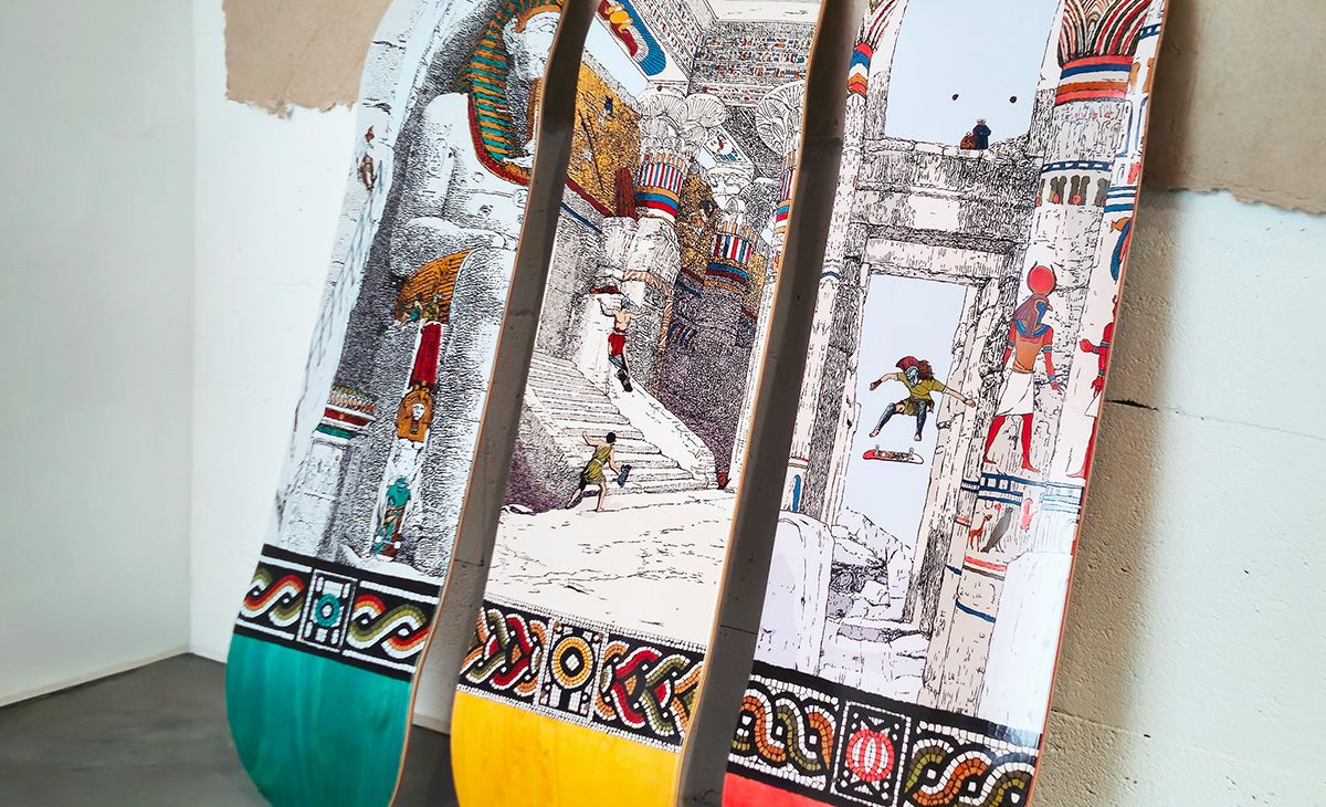 Gladiators Series by Rom av.JC x Decathlon Skateboards