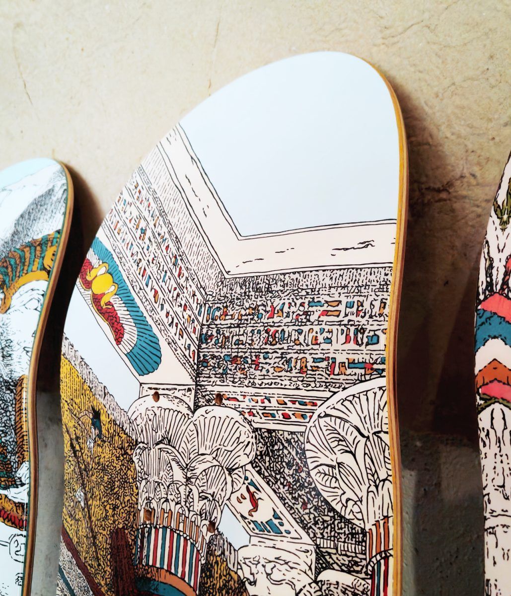 Gladiators Series by Rom av.JC x Decathlon Skateboards