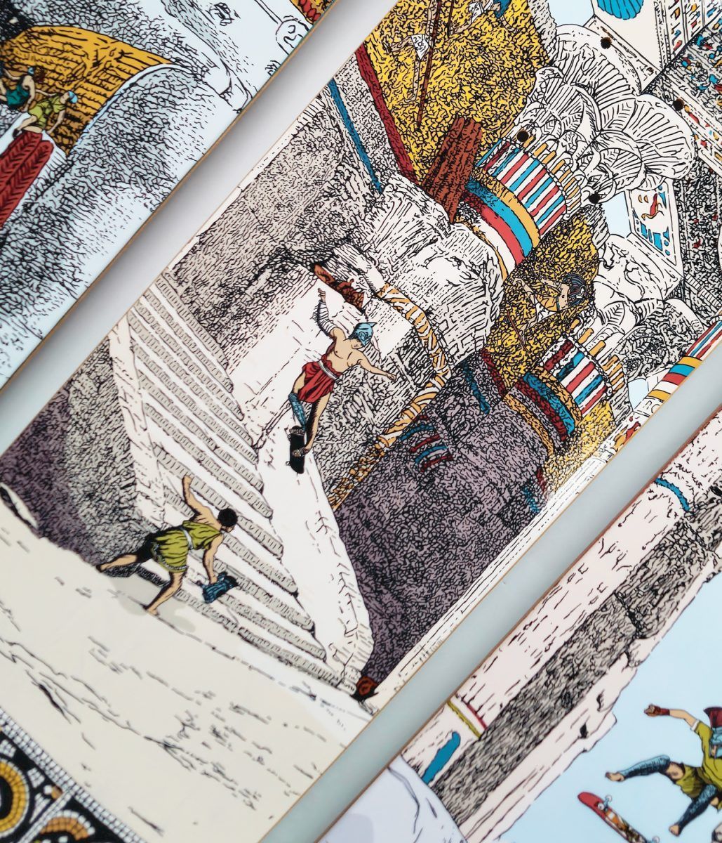 Gladiators Series by Rom av.JC x Decathlon Skateboards