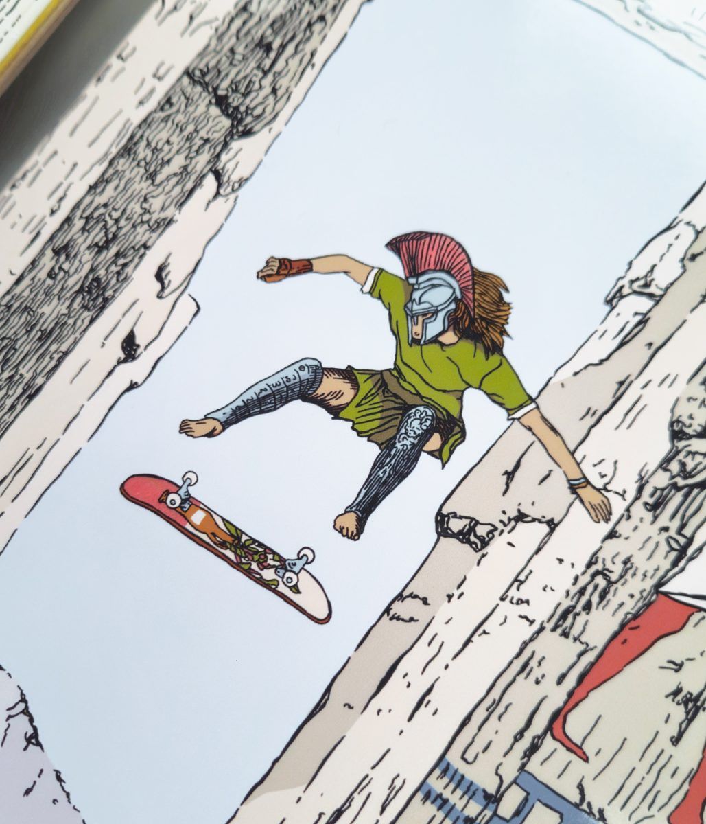 Gladiators Series by Rom av.JC x Decathlon Skateboards