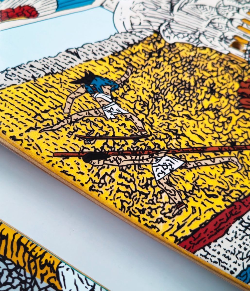 Gladiators Series by Rom av.JC x Decathlon Skateboards