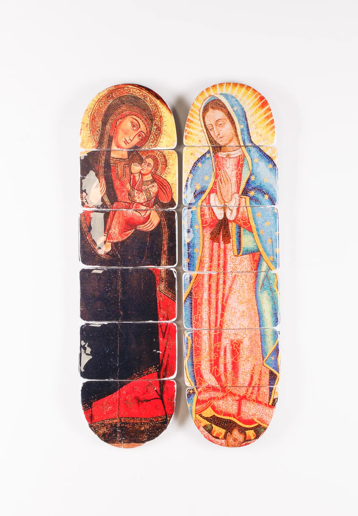 Madonna & Guadelupe skateboards by Stiger Woods