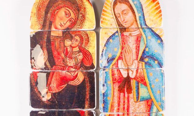 Madonna & Guadelupe skateboards by Martijn Smulders