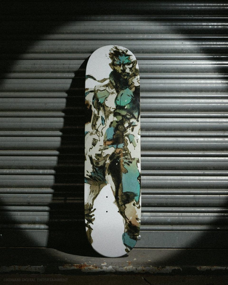 Metal Gear Solid X HUF Skateboard Series