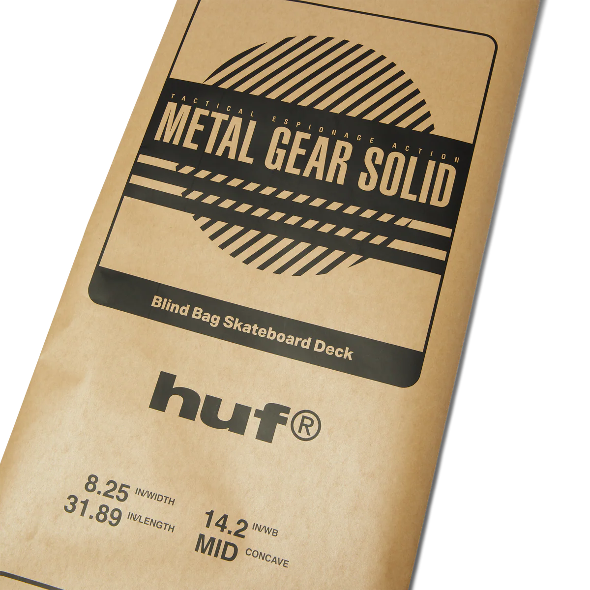 Metal Gear Solid X HUF Skateboard Series