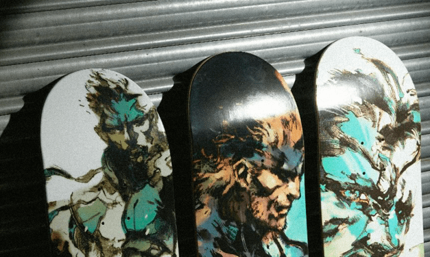 Metal Gear Solid x HUF skateboards series