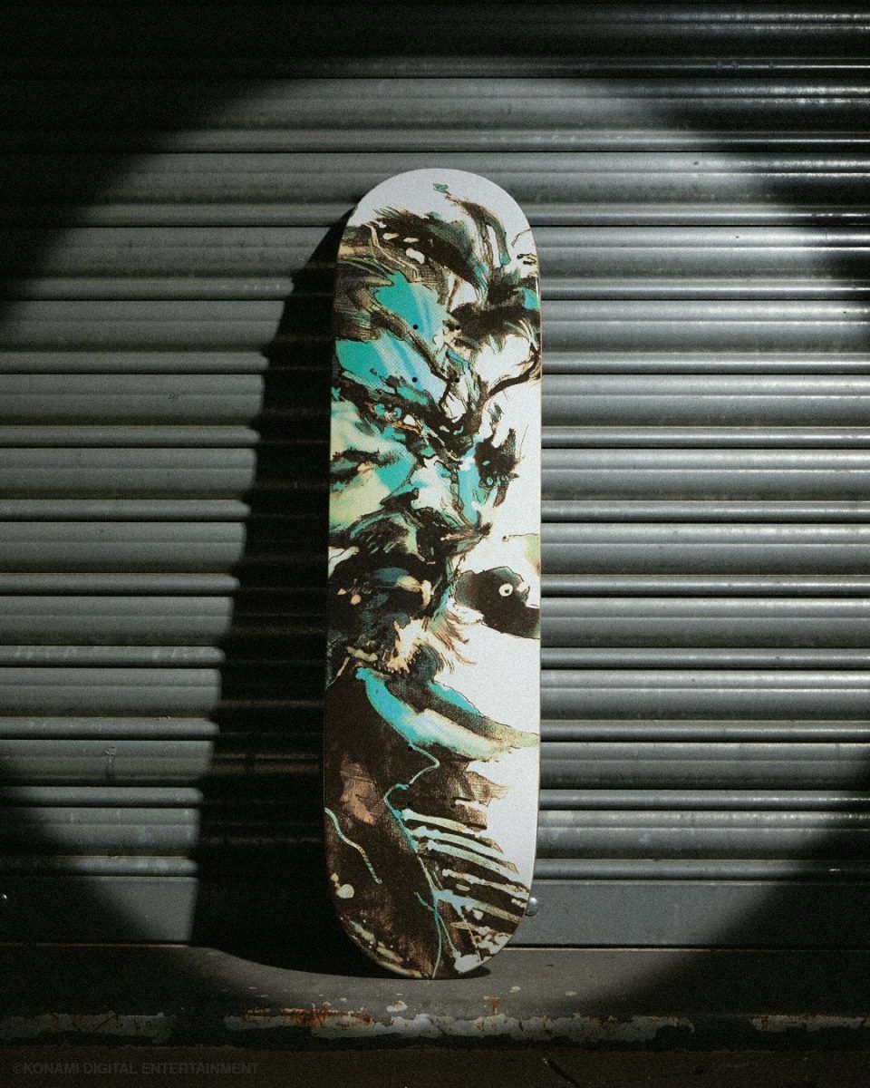Metal Gear Solid X HUF Skateboard Series