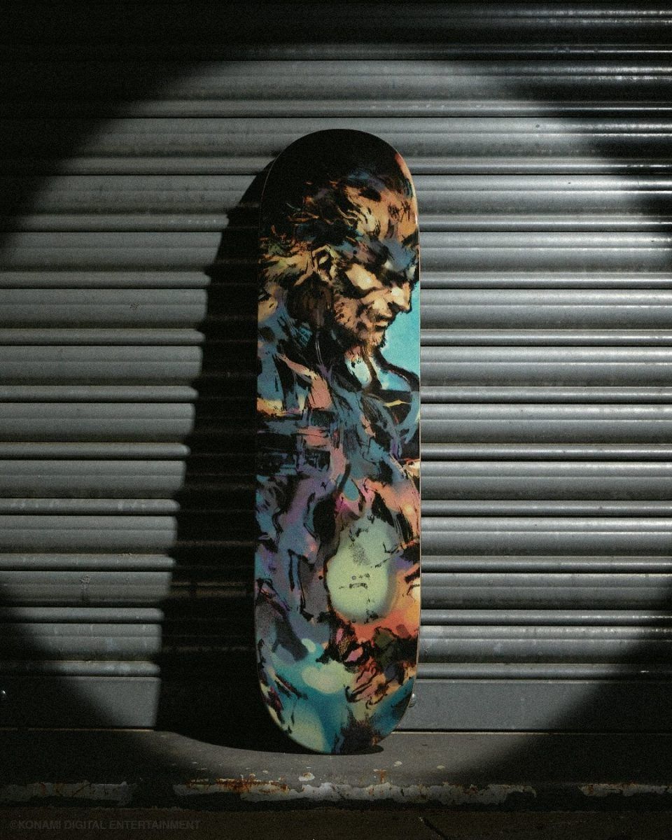 Metal Gear Solid X HUF Skateboard Series