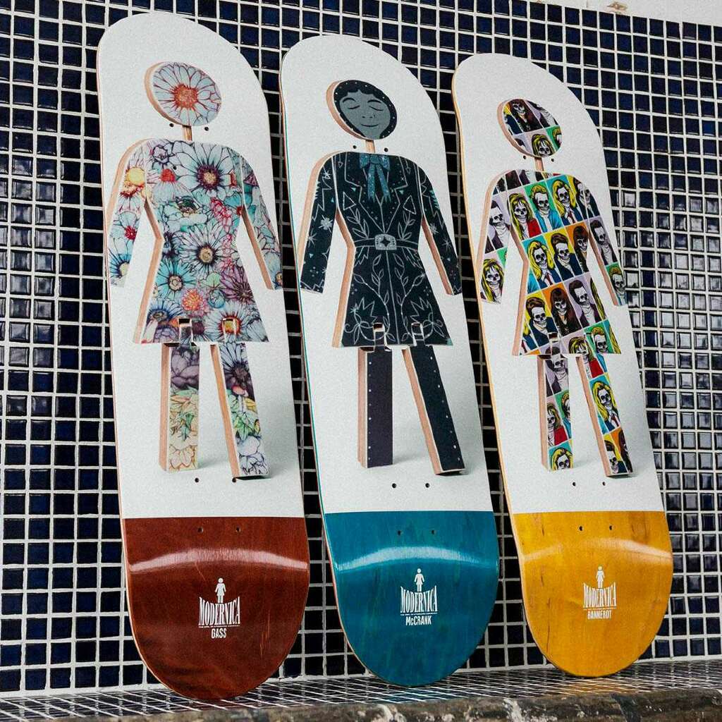 Modernica x Girl Skateboards series
