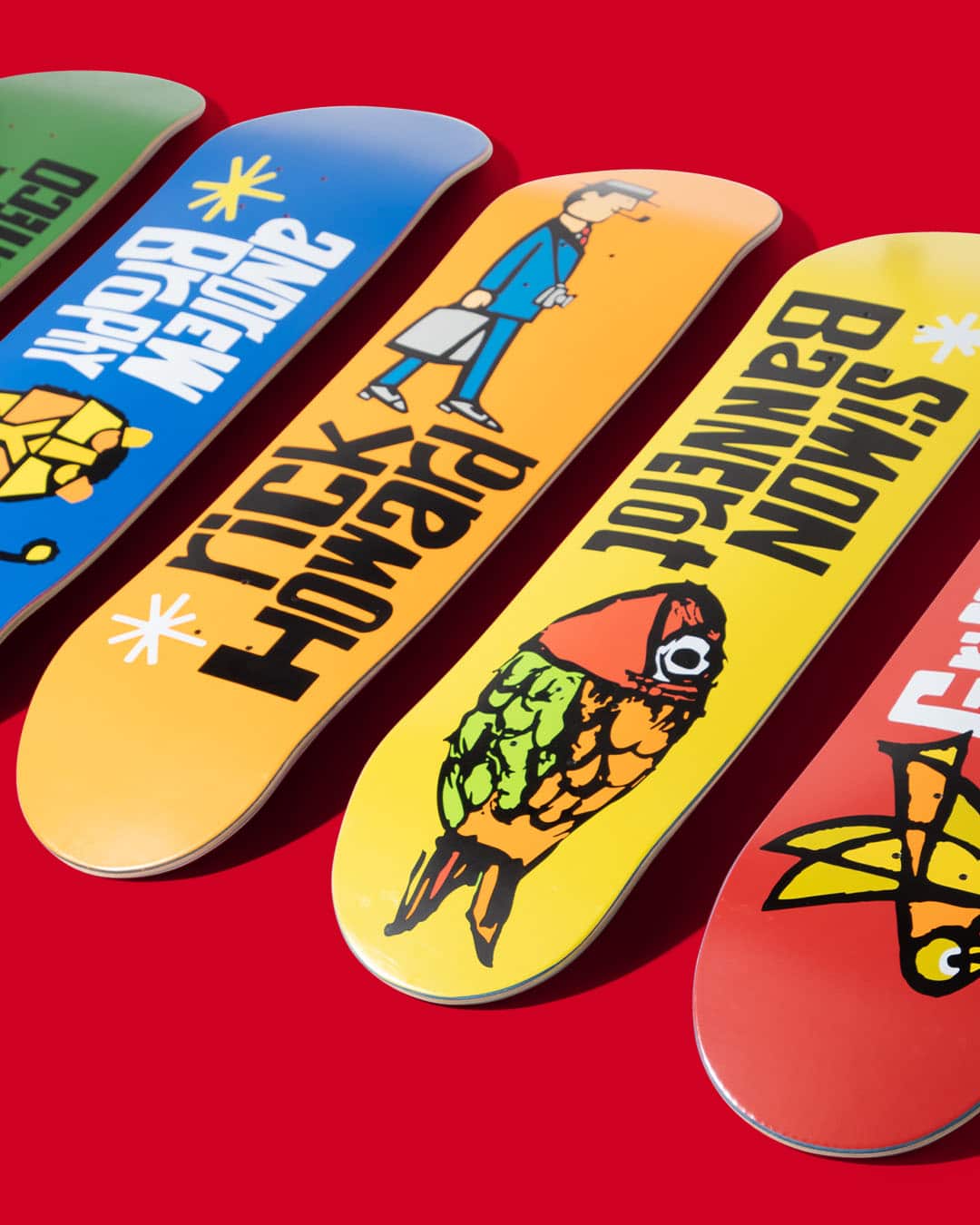 Pictograph series by Andy Jenkins x Girl Skateboards