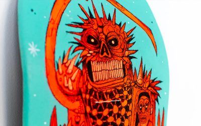 Skate Chevalier skateboard by Spirale