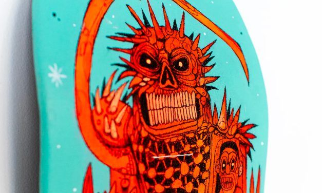 Skate Chevalier skateboard by Spirale