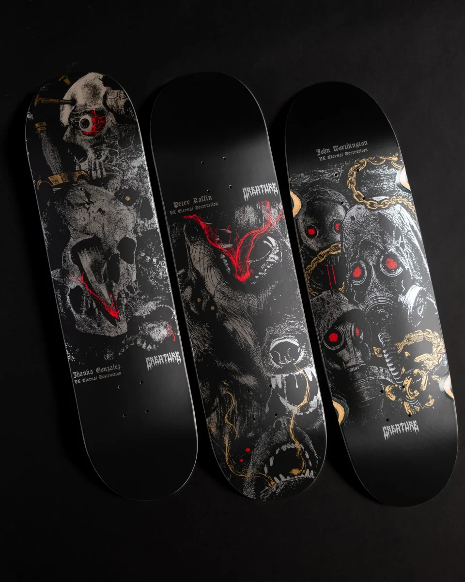 VX Eternal Destruction By Cvspe Xcreature Skateboards