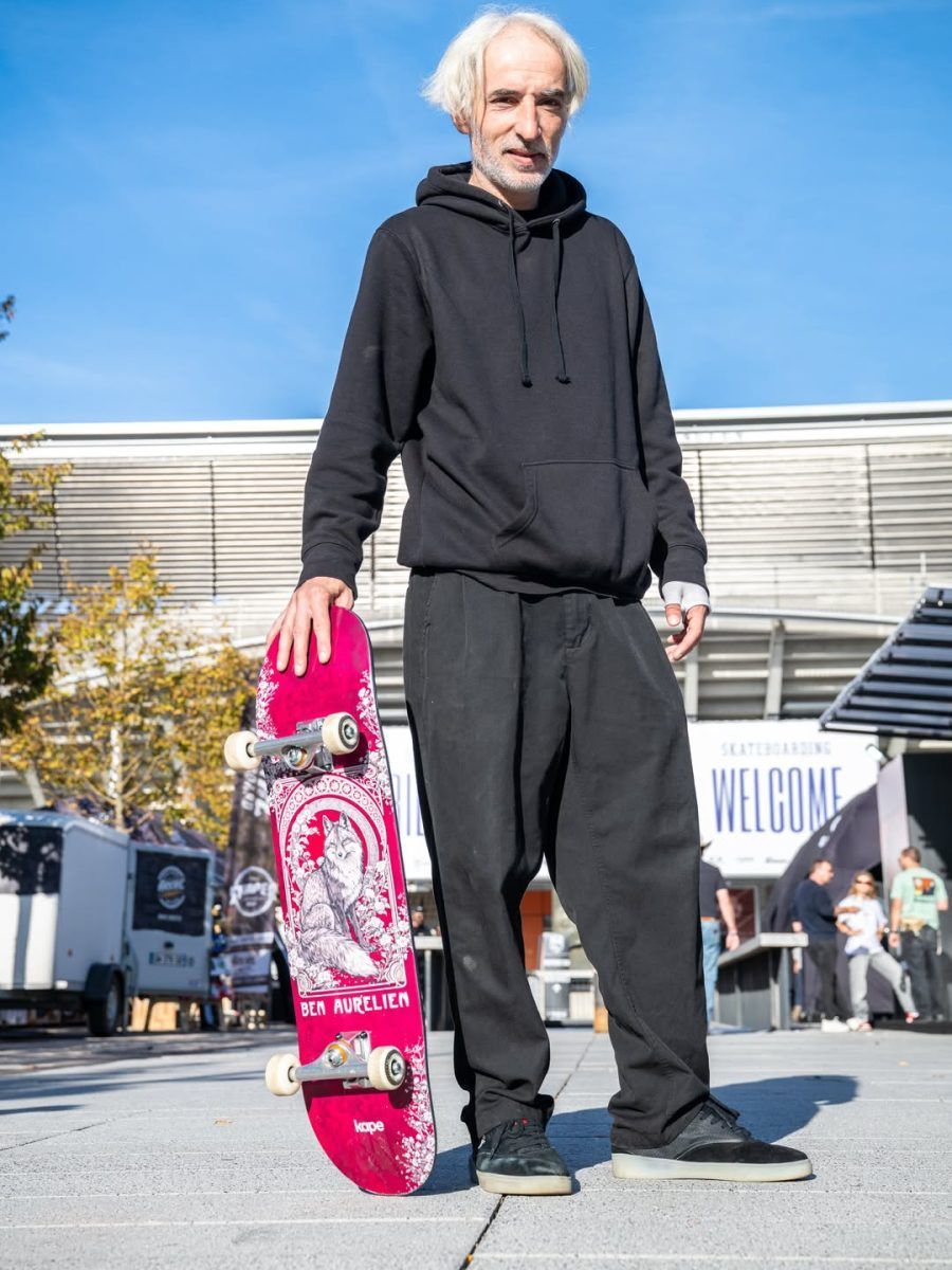 Silver Fox Ben Aurelien X Kape Skateboards